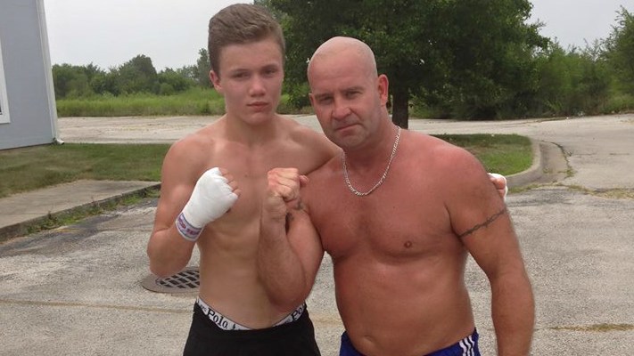 Thomas Chabot et son entraîneur Stéphane Lachance