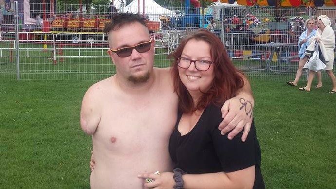 François Houle et sa copine Érika T-Roy