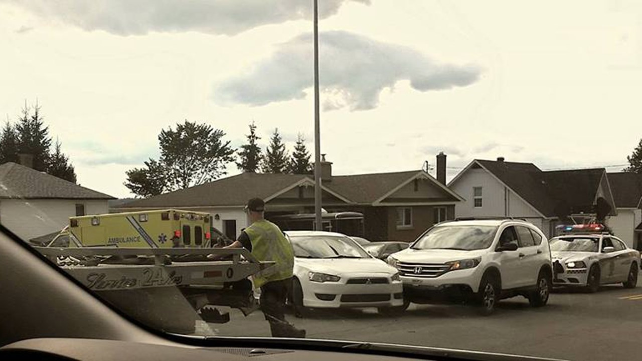 EN BREF | Collision à l'intersection du boulevard Lacroix et de la 135e rue à Saint-Georges