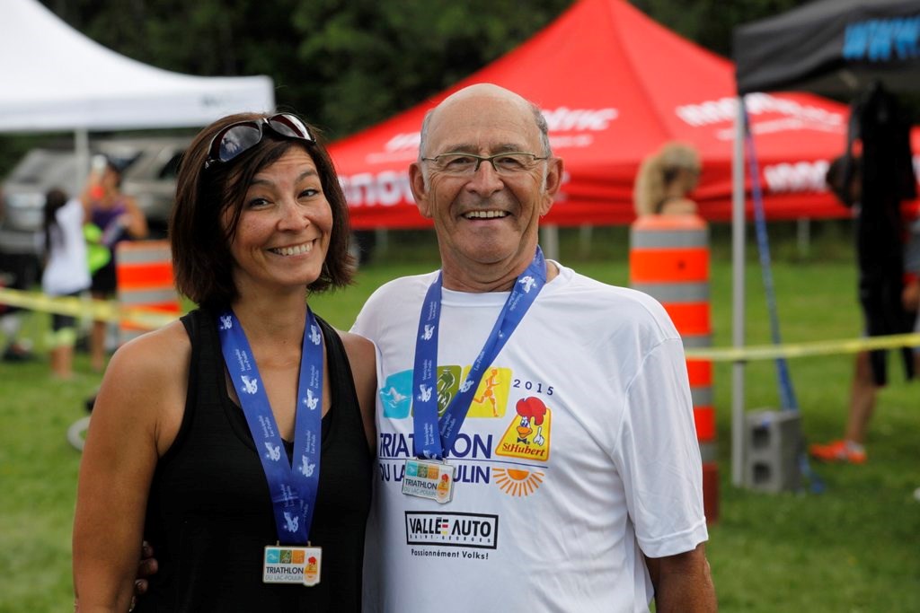 Le Triathlon du Lac-Poulin permet d'amasser 23 500$ pour la bonne cause