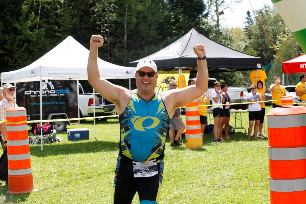 Le Triathlon du Lac-Poulin permet d'amasser 23 500$ pour la bonne cause