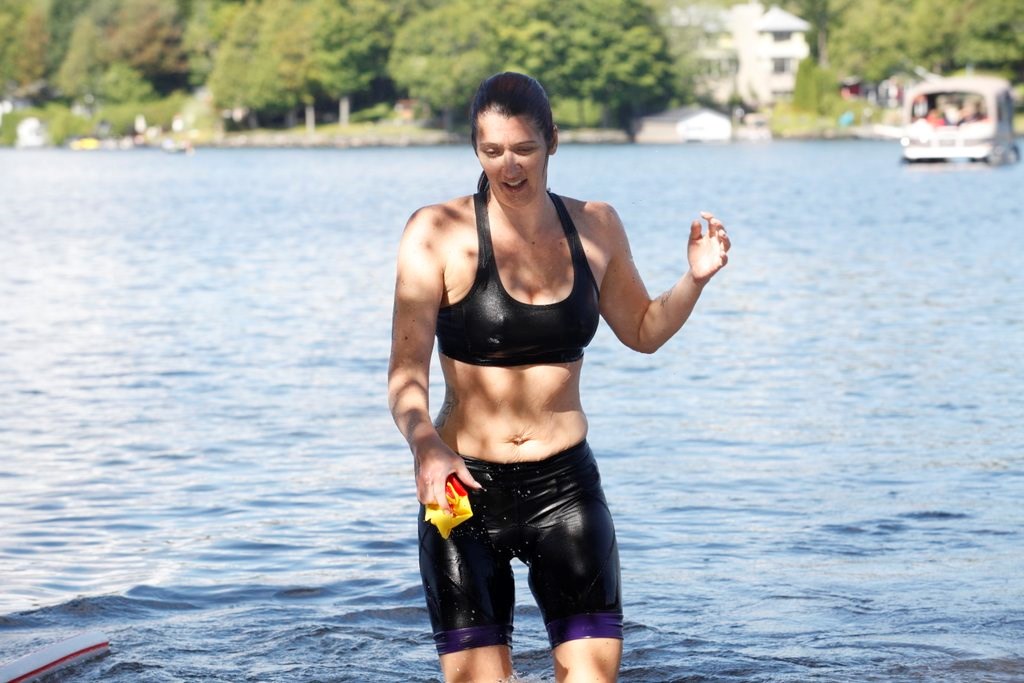 Le Triathlon du Lac-Poulin permet d'amasser 23 500$ pour la bonne cause