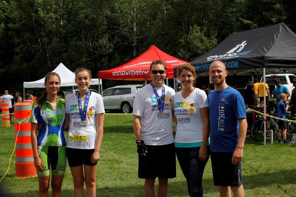 Le Triathlon du Lac-Poulin permet d'amasser 23 500$ pour la bonne cause