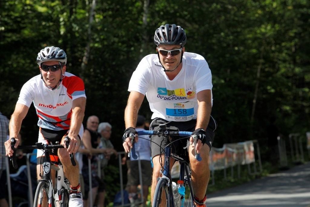 Le Triathlon du Lac-Poulin permet d'amasser 23 500$ pour la bonne cause