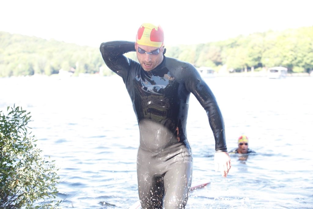 Le Triathlon du Lac-Poulin permet d'amasser 23 500$ pour la bonne cause