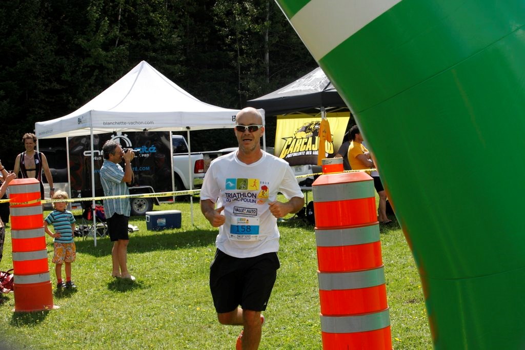 Le Triathlon du Lac-Poulin permet d'amasser 23 500$ pour la bonne cause