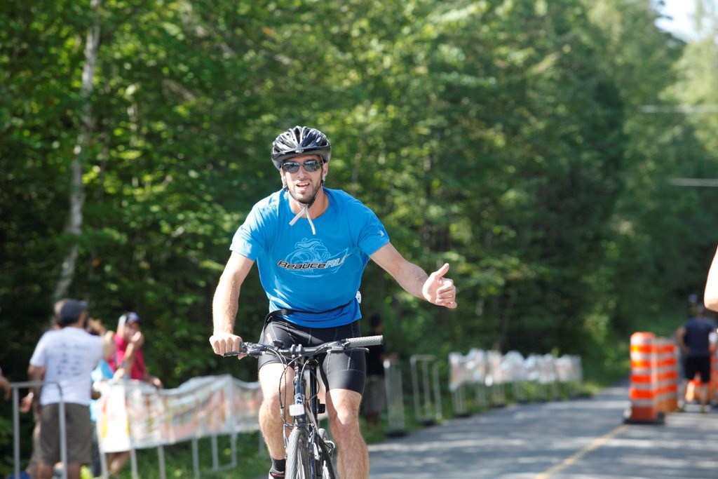 Le Triathlon du Lac-Poulin permet d'amasser 23 500$ pour la bonne cause