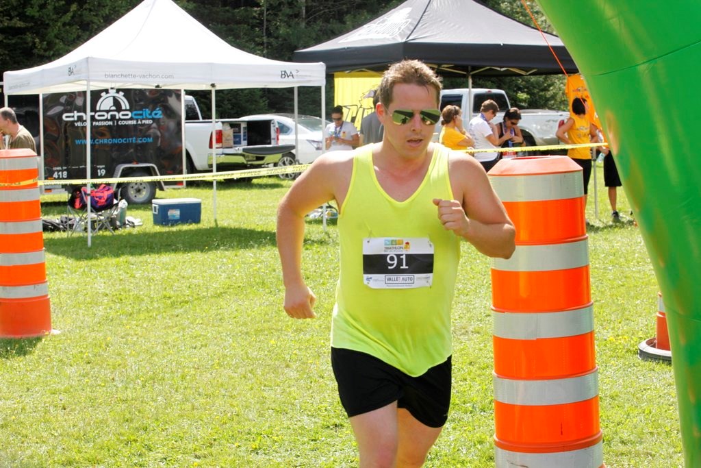 Le Triathlon du Lac-Poulin permet d'amasser 23 500$ pour la bonne cause