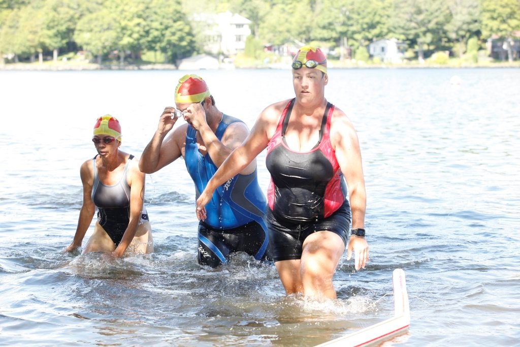 Le Triathlon du Lac-Poulin permet d'amasser 23 500$ pour la bonne cause