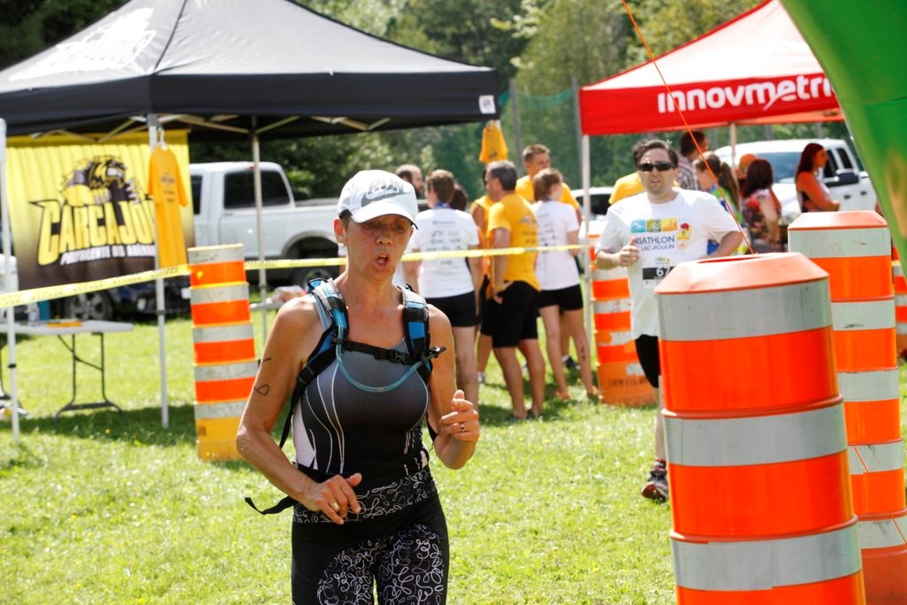 Le Triathlon du Lac-Poulin permet d'amasser 23 500$ pour la bonne cause