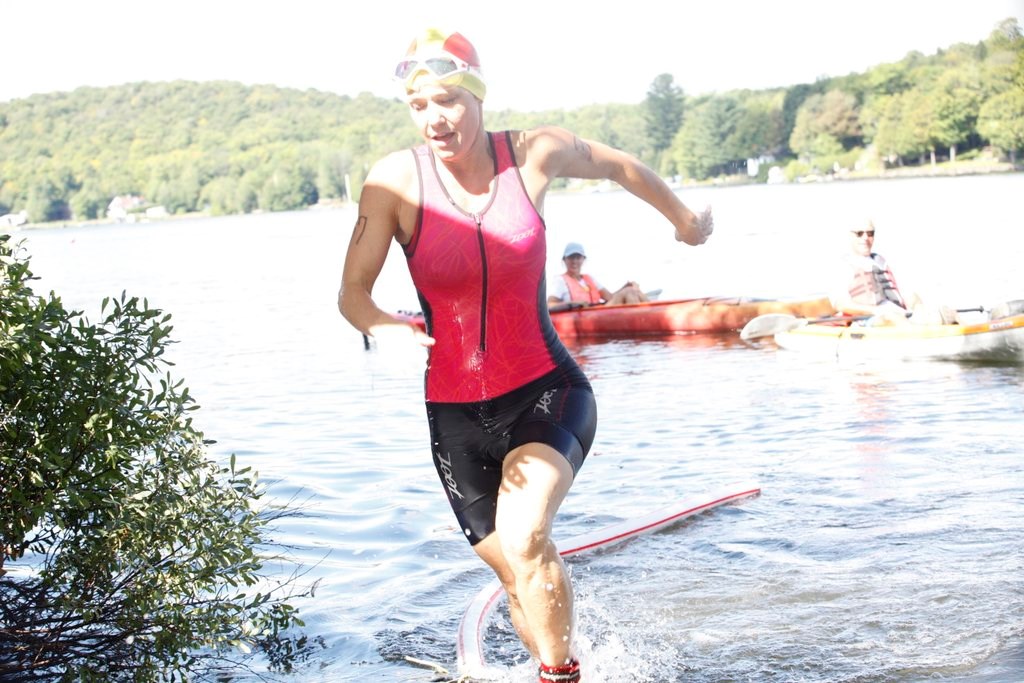 Le Triathlon du Lac-Poulin permet d'amasser 23 500$ pour la bonne cause