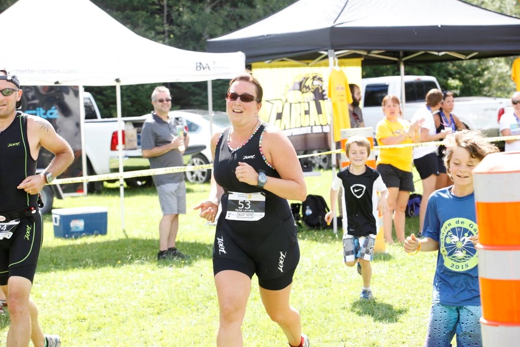 Le Triathlon du Lac-Poulin permet d'amasser 23 500$ pour la bonne cause