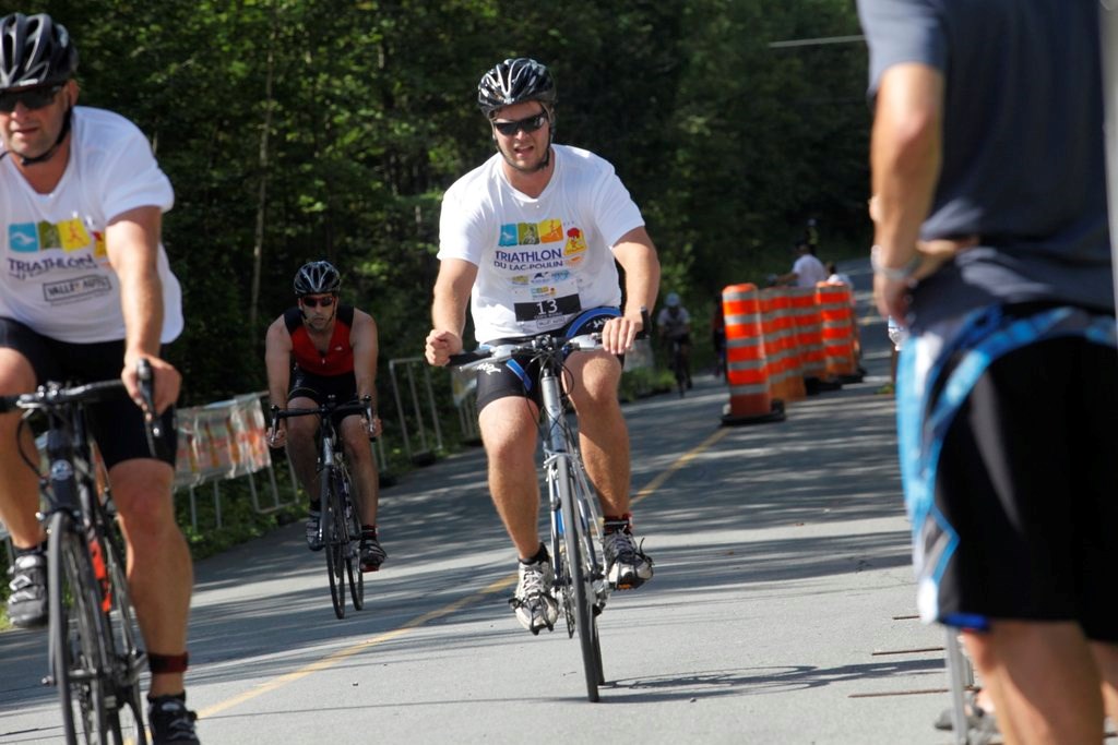 Le Triathlon du Lac-Poulin permet d'amasser 23 500$ pour la bonne cause