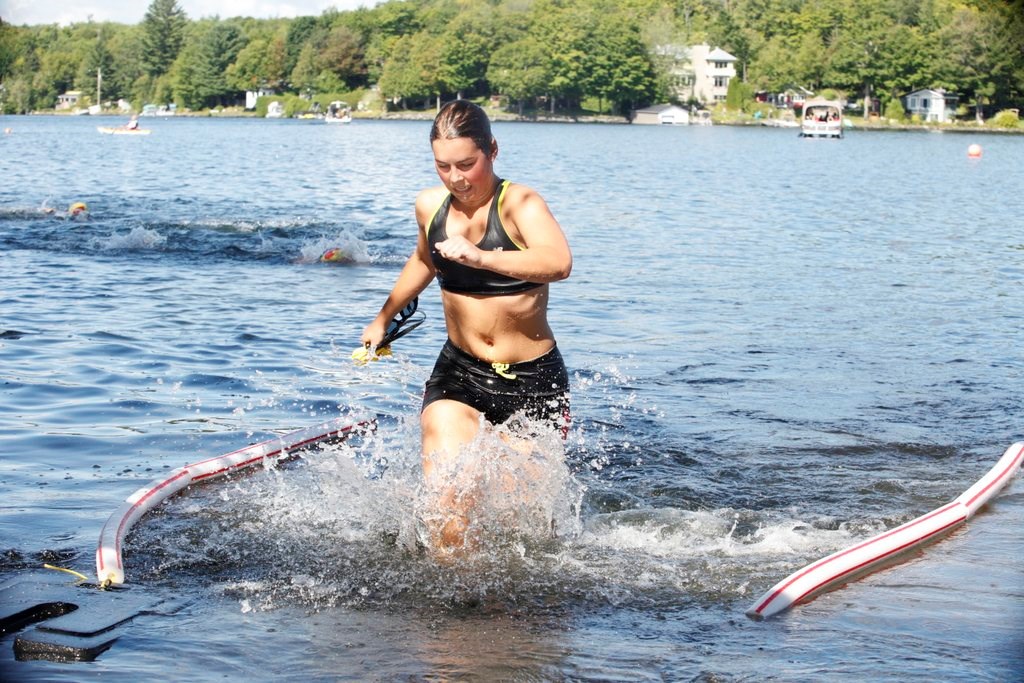 Le Triathlon du Lac-Poulin permet d'amasser 23 500$ pour la bonne cause
