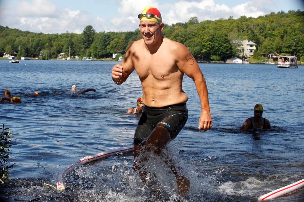 Le Triathlon du Lac-Poulin permet d'amasser 23 500$ pour la bonne cause