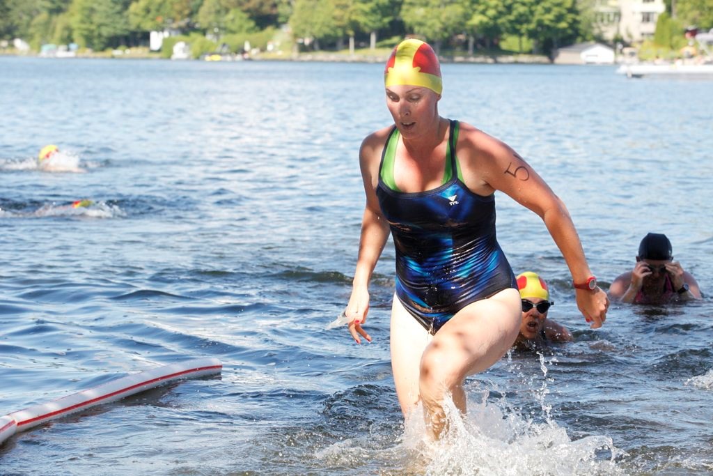 Le Triathlon du Lac-Poulin permet d'amasser 23 500$ pour la bonne cause