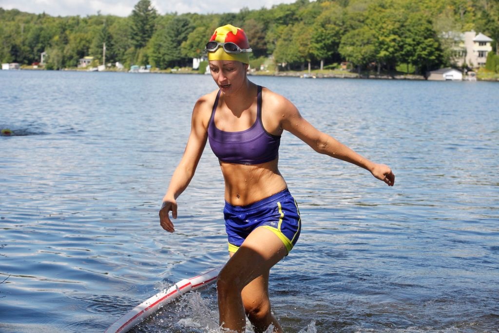Le Triathlon du Lac-Poulin permet d'amasser 23 500$ pour la bonne cause