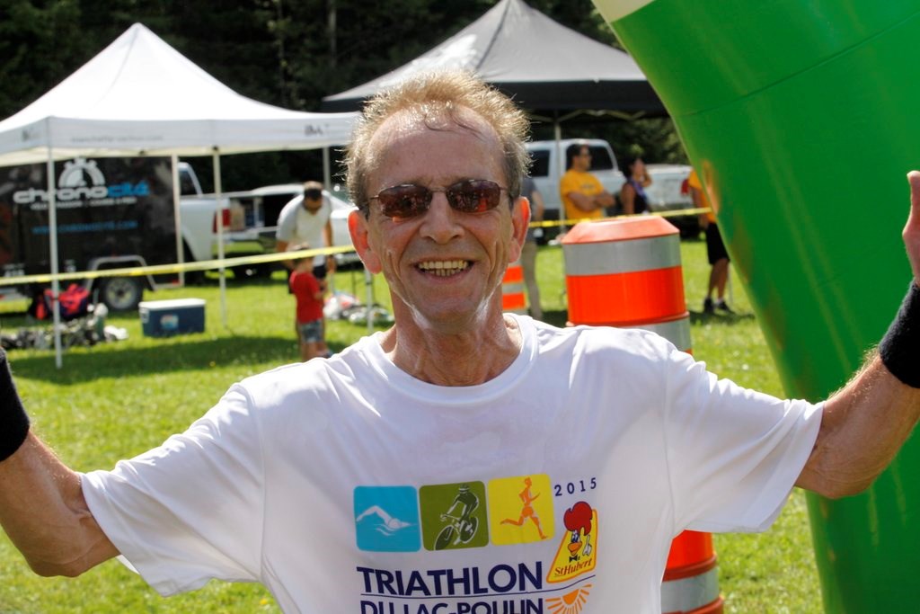 Le Triathlon du Lac-Poulin permet d'amasser 23 500$ pour la bonne cause