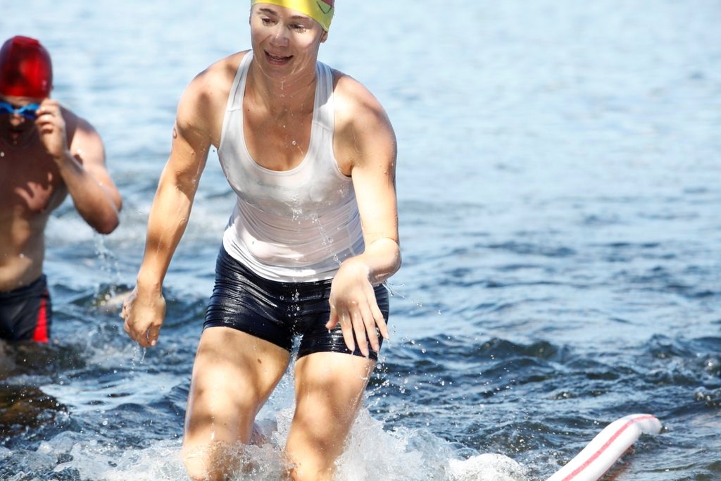 Le Triathlon du Lac-Poulin permet d'amasser 23 500$ pour la bonne cause