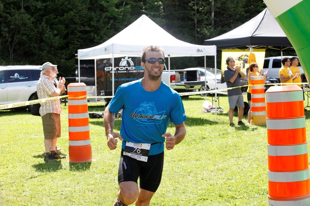 Le Triathlon du Lac-Poulin permet d'amasser 23 500$ pour la bonne cause