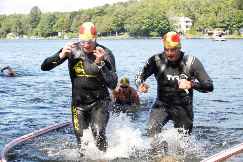 Le Triathlon du Lac-Poulin permet d'amasser 23 500$ pour la bonne cause