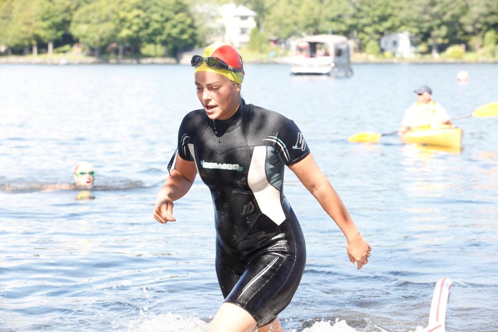 Le Triathlon du Lac-Poulin permet d'amasser 23 500$ pour la bonne cause