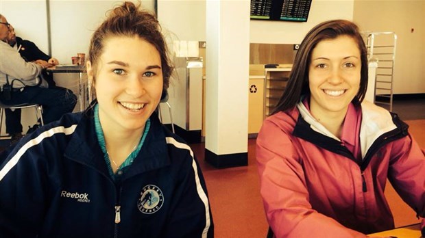 Marika Labrecque et Rosalie Bégin-Cyr
