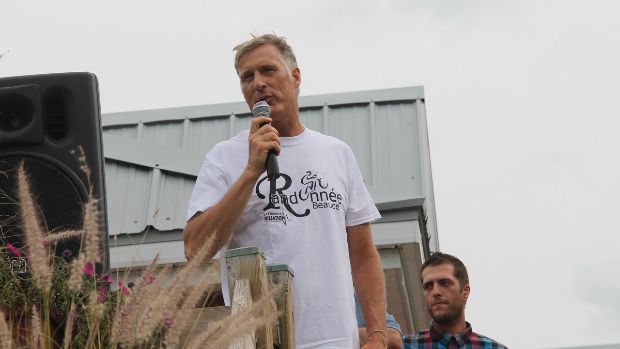La « Randonnée Beauce 2015 » avec Marie-Philip Poulin permet d'amasser 25 000 $ pour la piste cyclable