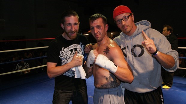 Kimmy St-Pierre, Mike Breton et Bernard Paquet