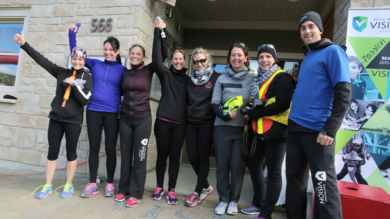Le comité organisateur du Marathon Vision Beauce.