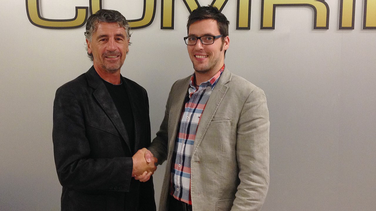 Roger Drouin, actuel président et Pascal Veilleux, vice-président.