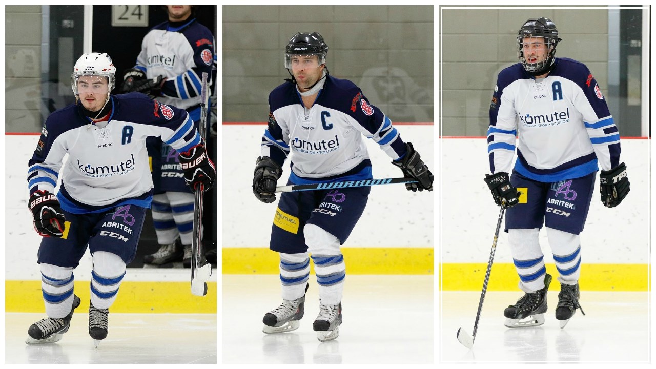 Marc-Étienne Giguère, Éric Alexandre-Roy et Mikel Doucet