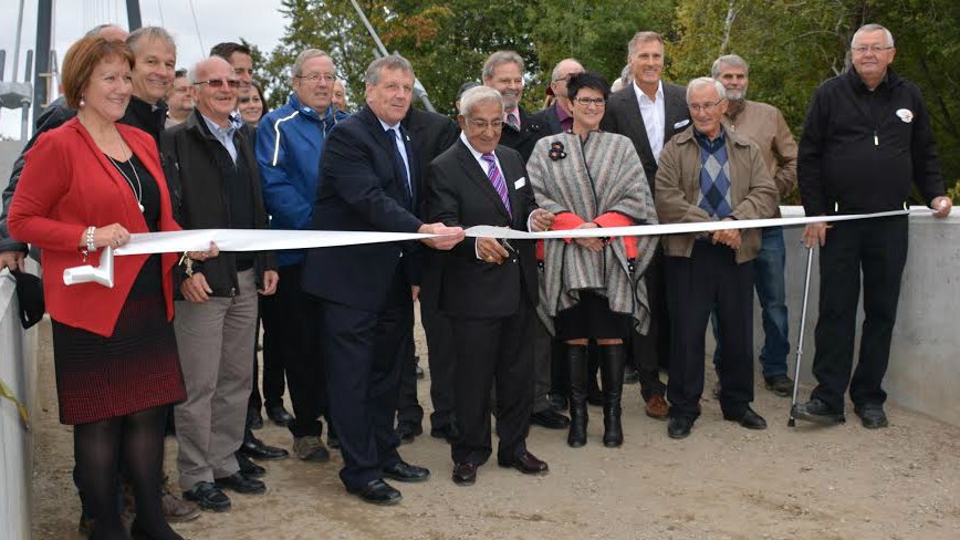 La Ville de Sainte-Marie inaugure le Pont famille Beshro