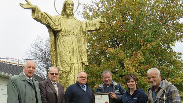 Un citoyen de Beauceville offre une seconde vie à la statue du Sacré-Coeur