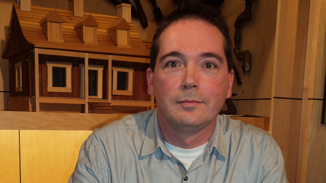 L’auteur beauceron Éric Poulin.