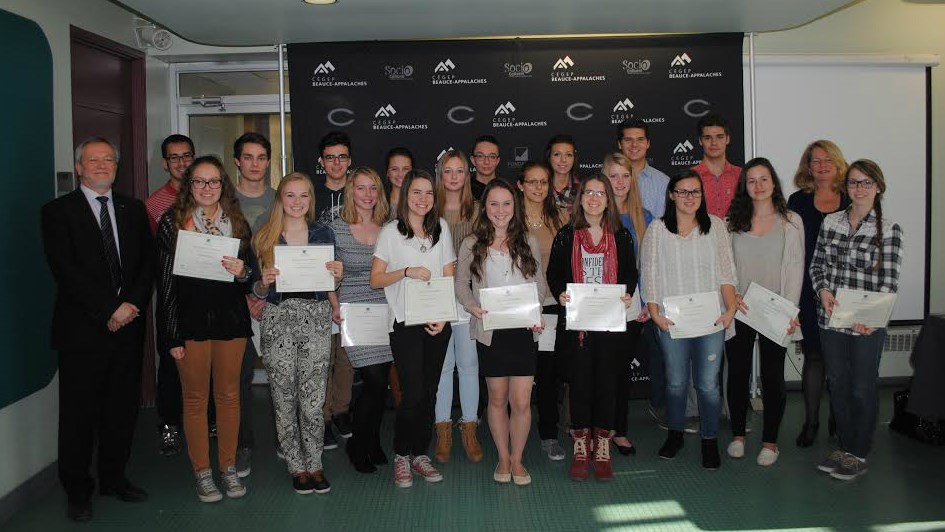 20 étudiants du Cégep Beauce-Appalaches reçoivent des bourses Coup de pouce