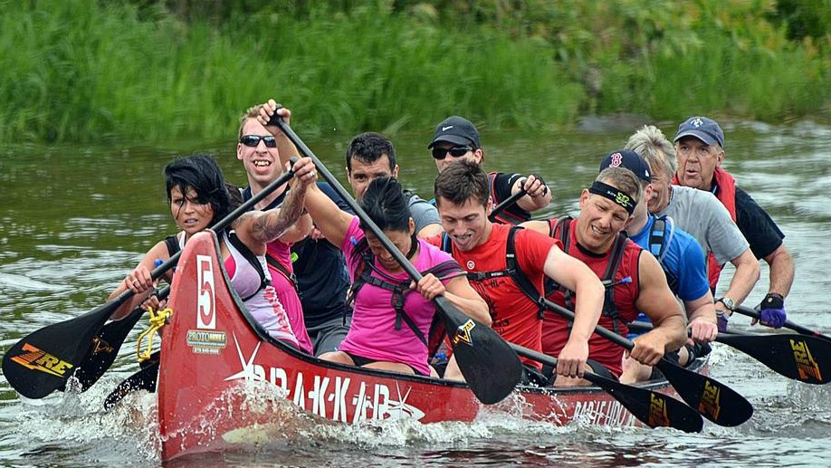 Le Club de canot rabaska Drakkar de Beauce est honoré