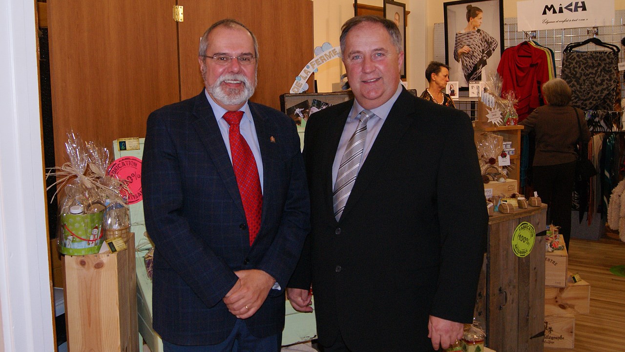 Claude Morin et Paul Busque