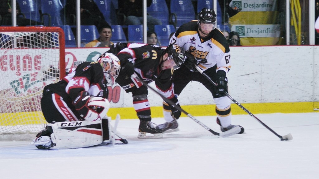 Pelletier et Cloutier unissent leurs efforts pour vaincre Sorel-Tracy 4-0