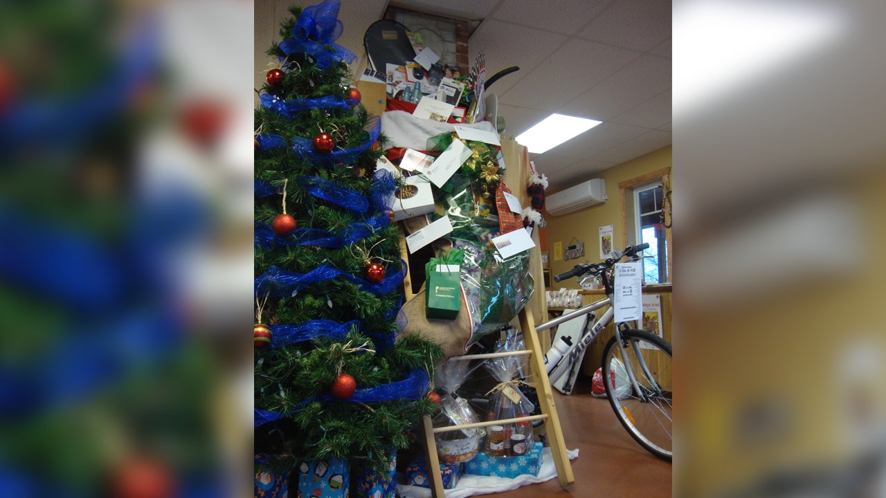 Quartier Centre-Ville procédera au tirage d’un bas de Noël d’une valeur de 3000 $.