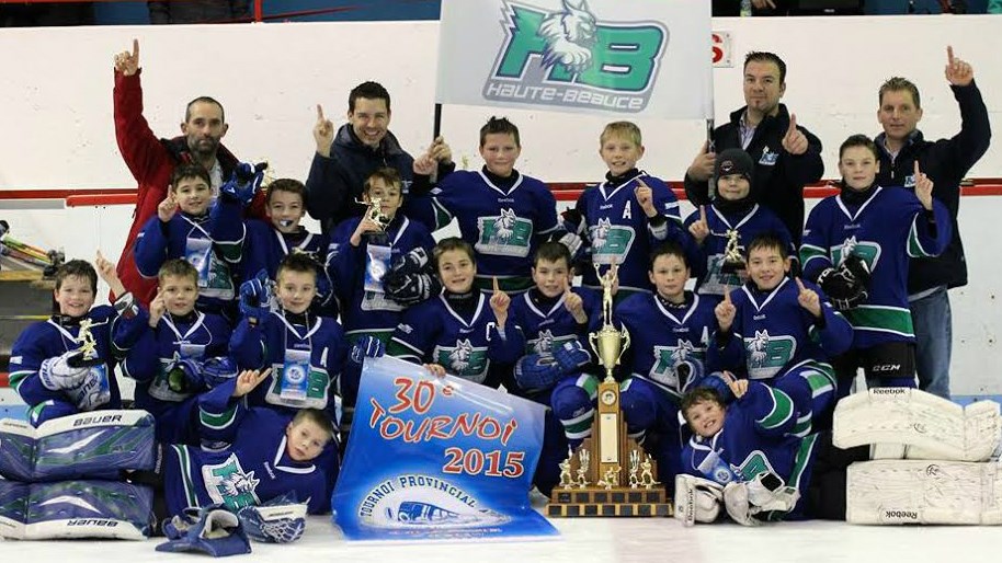 Les Lynx Haute-Beauce Atome CC sont champions à Sainte-Claire