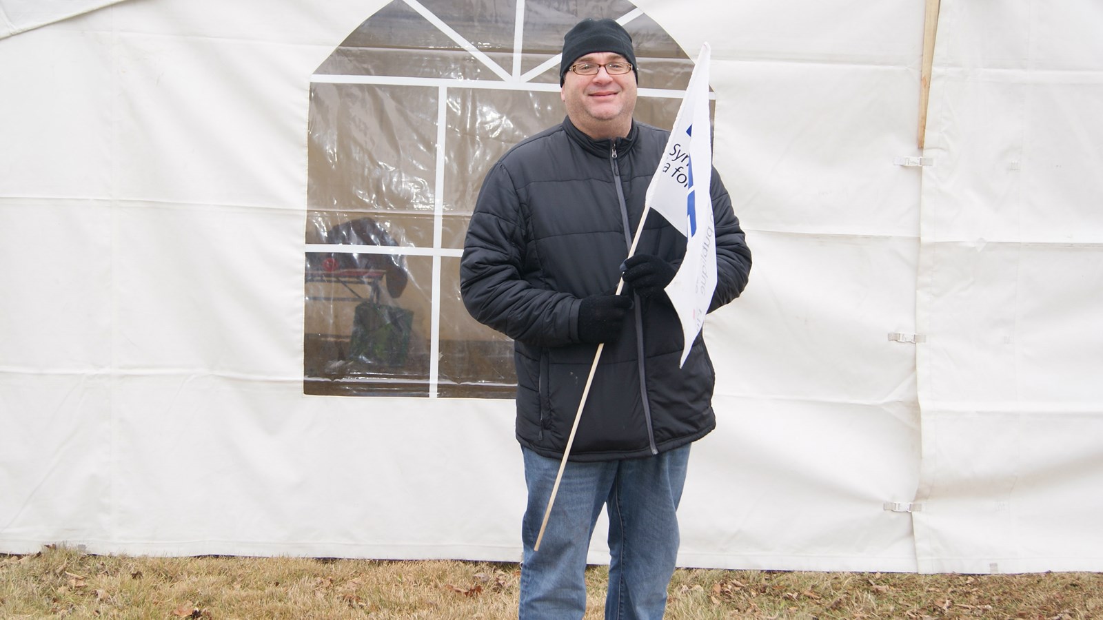 Le président de la section locale 1350 au niveau du CRDI Chaudière-Appalaches, Martin Côté