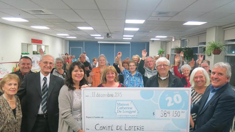 La loterie 2015 de la Maison Catherine de Longpré permet de dépasser l'objectif