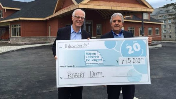 Robert Dutil et Léon Drouin