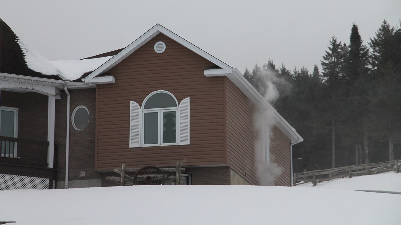 Incendie sur l'avenue Lambert à Beauceville