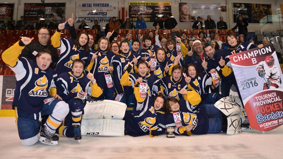 Les Alliés de Montmagny champion dans la classe « B » 