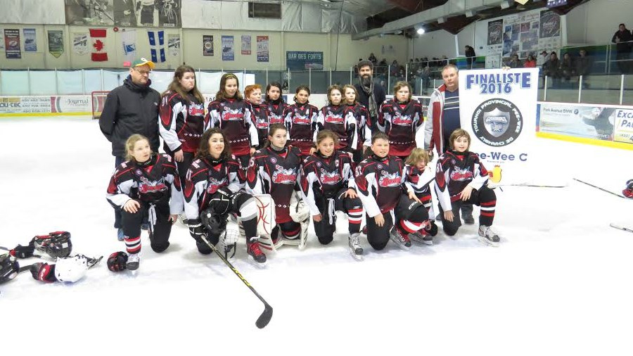Le Garaga de Saint-Georges Pee-Wee C est finaliste à Chambly