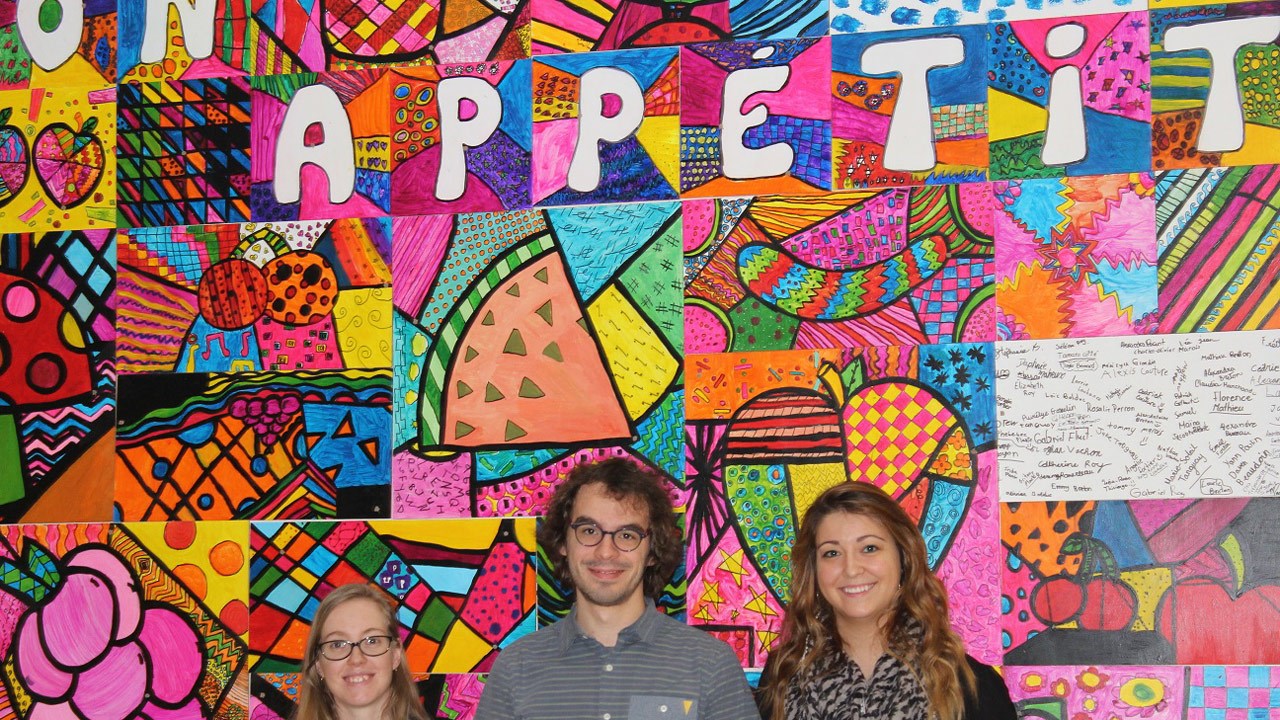 L’école Curé-Beaudet de Saint-Éphrem donne de nouvelles couleurs à sa cafétéria