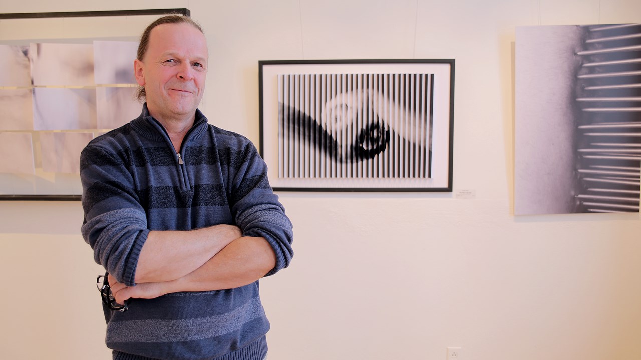 Claude Gagné, artiste mulidisciplinaire.