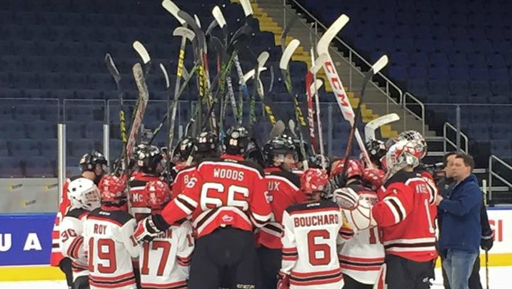 Les Élites Pee-Wee AAA rencontrent les Remparts de Québec